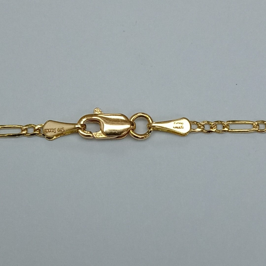 CADENAS 3X1 ORO 14K 55 CM 3.8 GR (NUEVO)