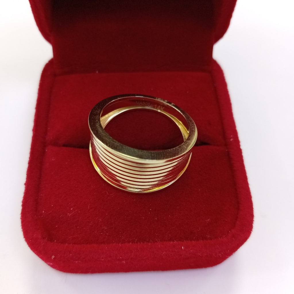 ANILLOS CABALLERO ORO 14K 3.9 (NUEVO)