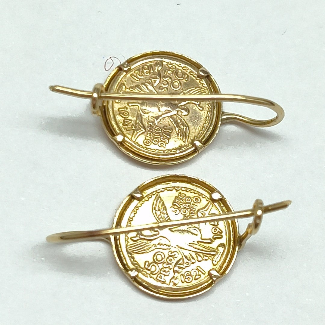 ARETES PAR ORO 10 K 1,60 GRMS (SEMINUEVO)