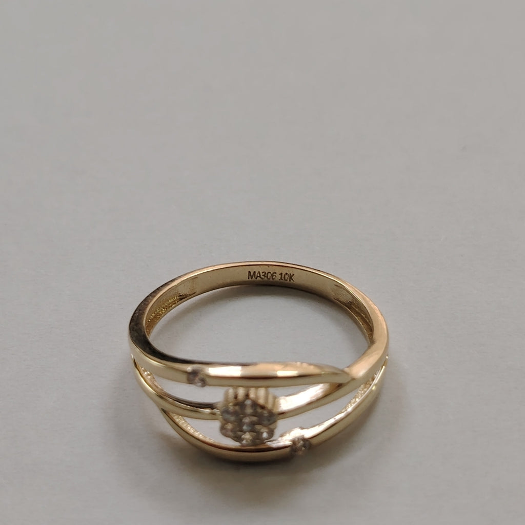ANILLOS DAMA ORO 10K 2 (NUEVO)