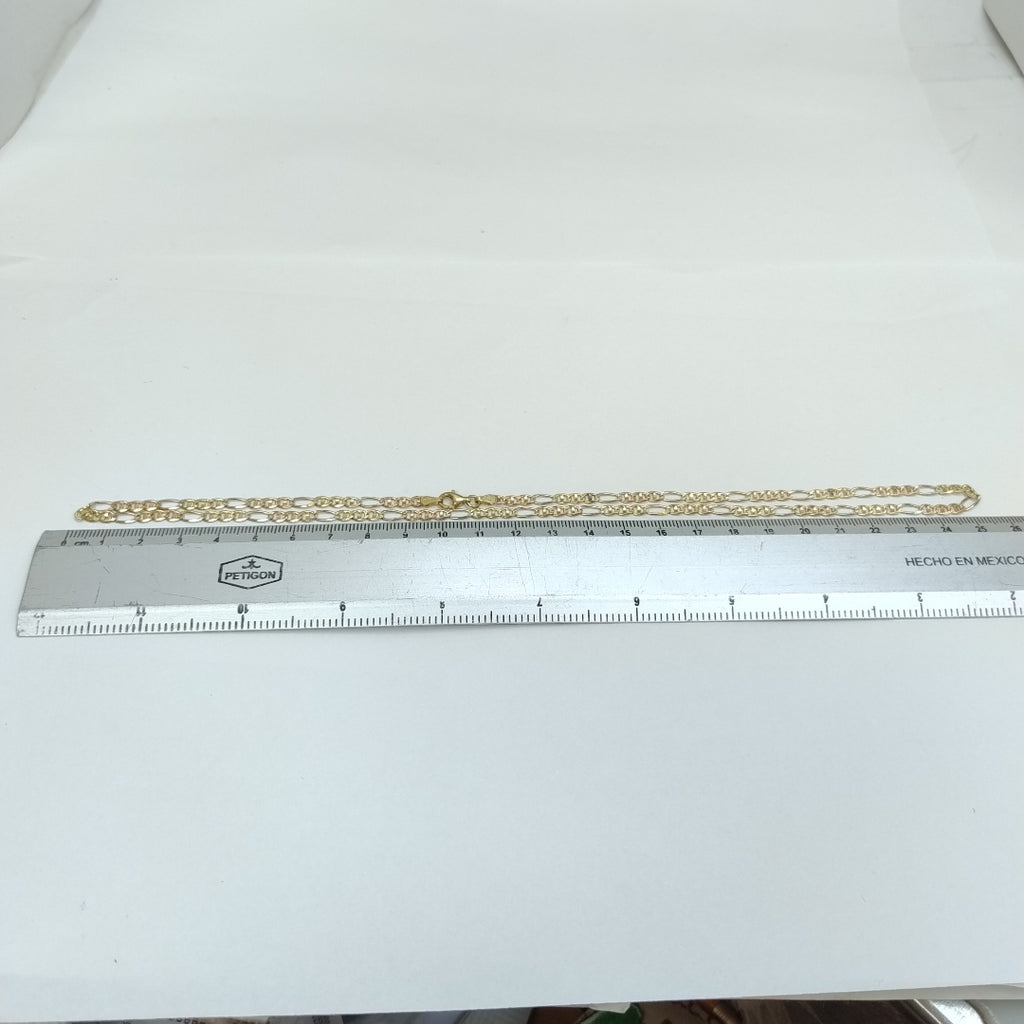 CADENA ORO COMBINADO 14 K 8 GRMS (SEMINUEVO)