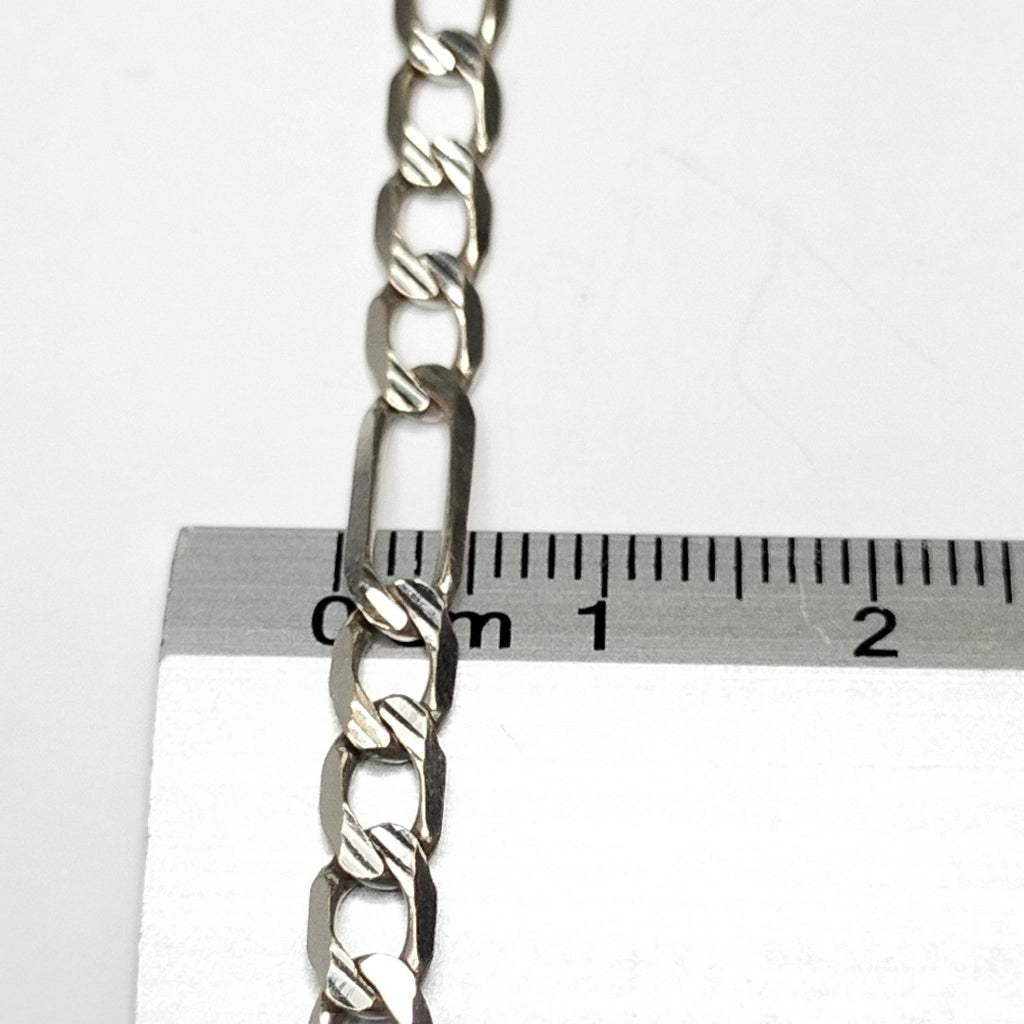 PULSERA ORO BLANCO 14 K 5.9 GRMS (SEMINUEVO)