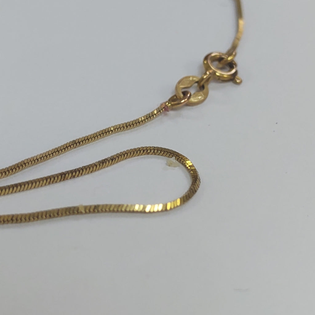 GARGANTILLA ORO 14 K 2,50 GRMS (SEMINUEVO)