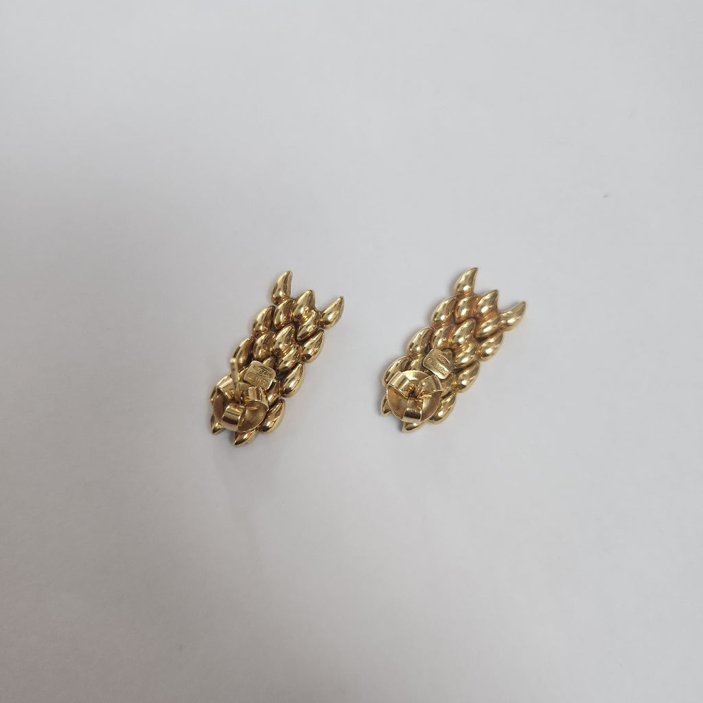 BROQUELES PAR ORO 18 K 5,70 GRMS (SEMINUEVO)