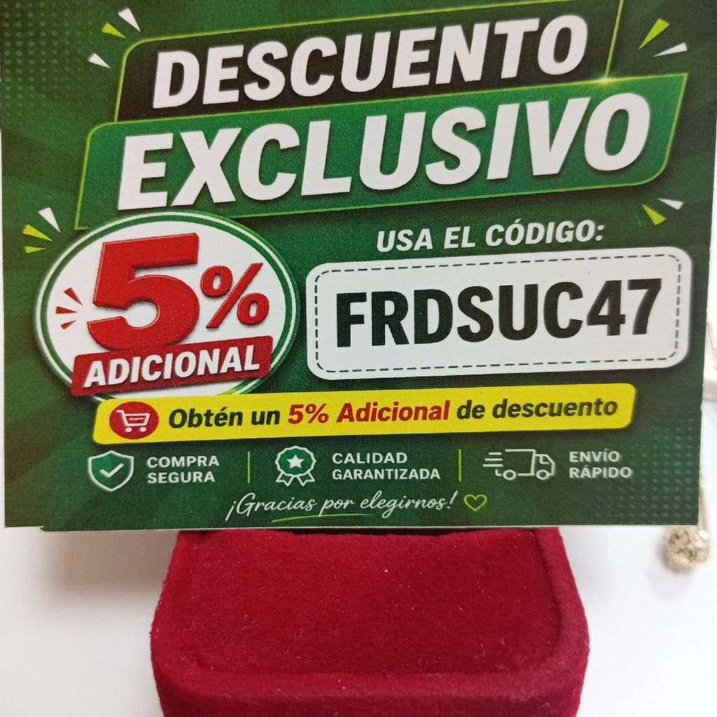 BROQUELES ORO 14K 1.7 (NUEVO)