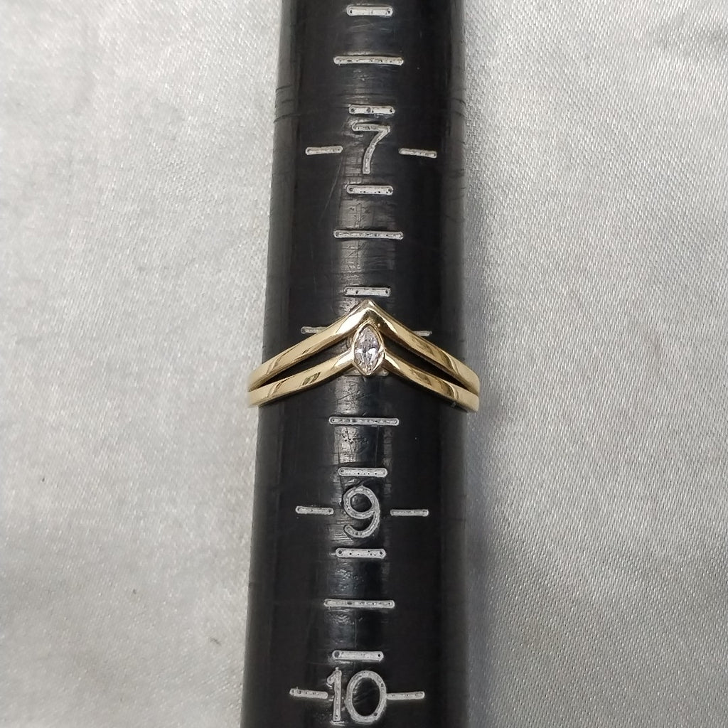 ANILLOS DAMA ORO 14K 1.5 (NUEVO)