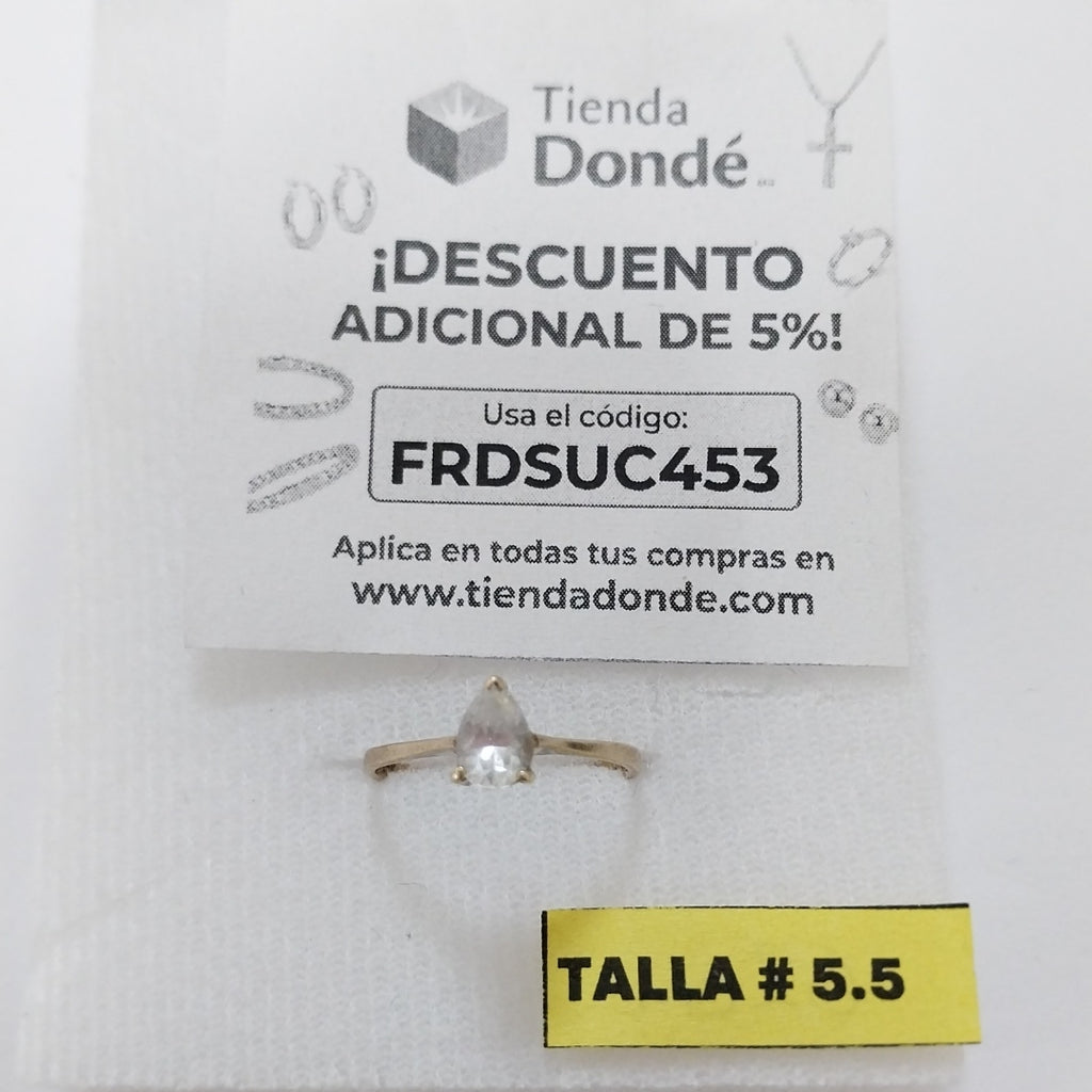ANILLITO ORO 10 K 1.1 GRMS (SEMINUEVO)