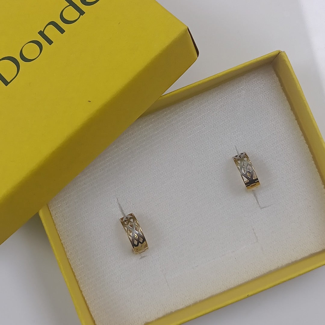 BROQUELES PAR ORO 14 K 2 GRMS (SEMINUEVO)