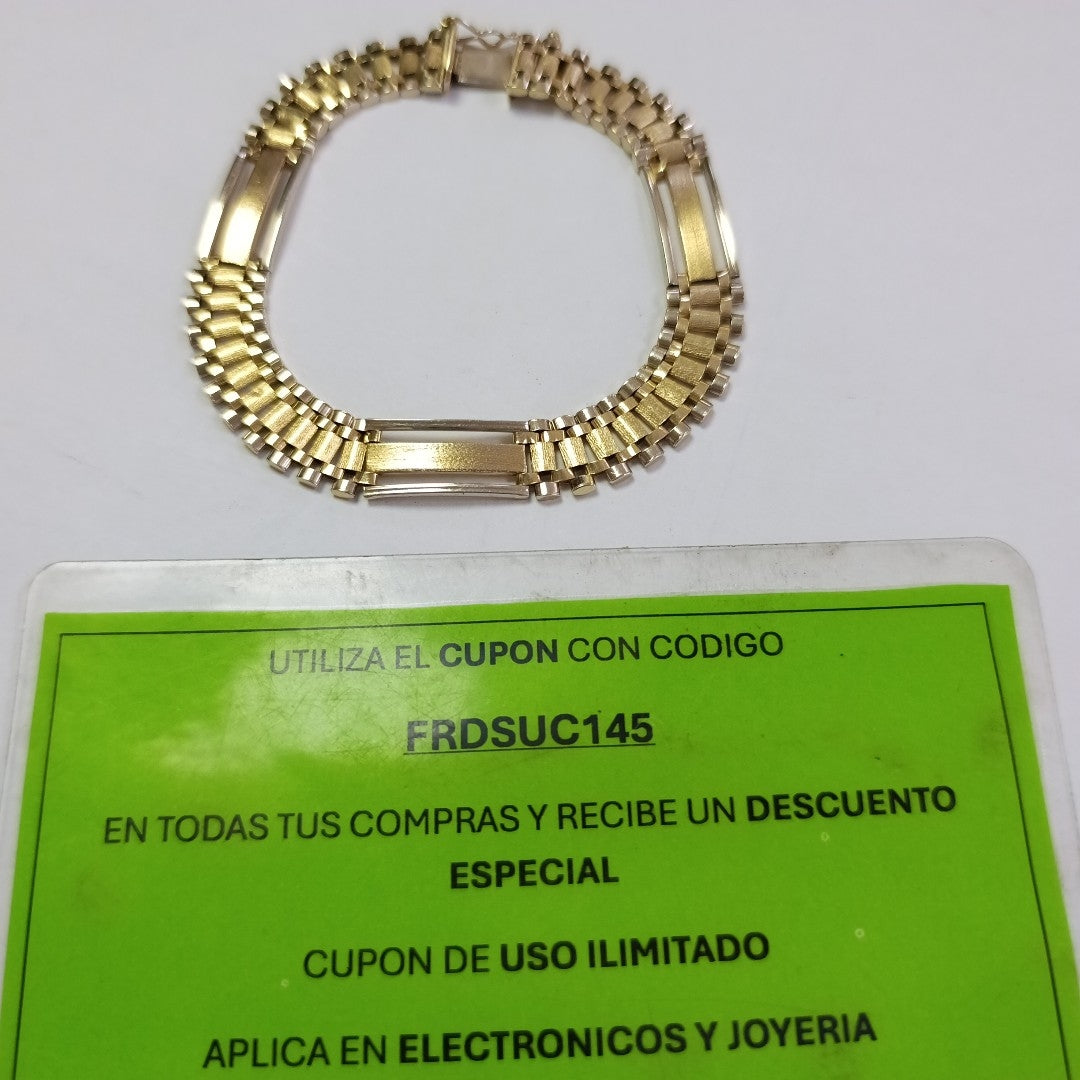 PULSERA ORO 14 K 14.7 GRMS (SEMINUEVO)