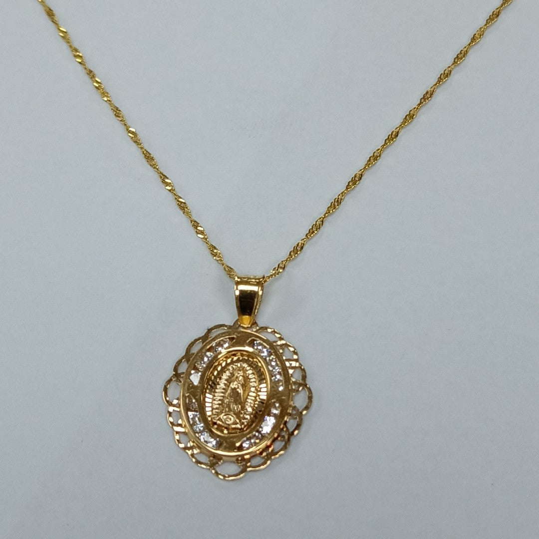 CADENA,DIJE ORO 14 K 1,40 GRMS (SEMINUEVO)