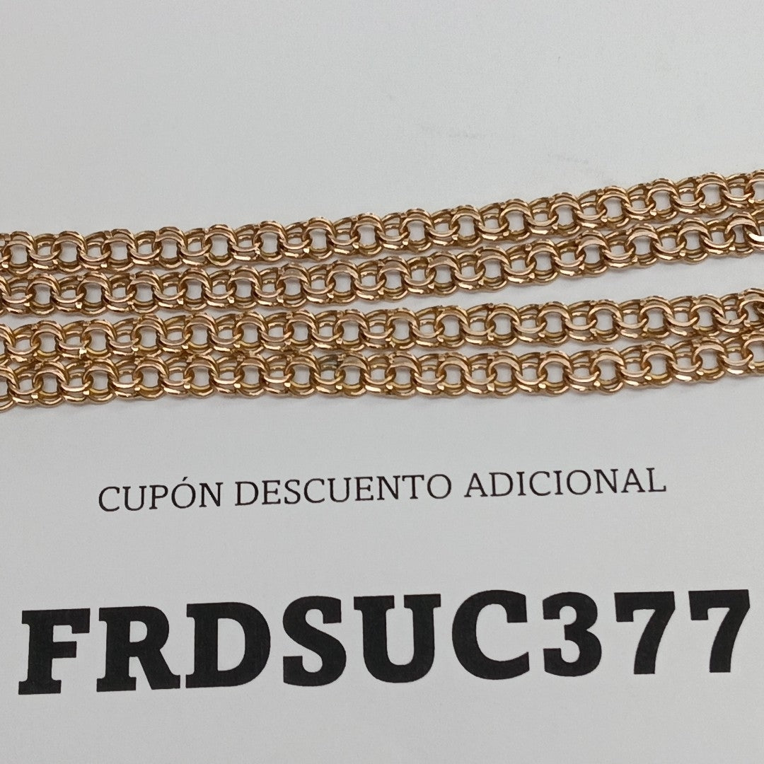 CADENA ORO 10 K 19.3 GRMS (SEMINUEVO)