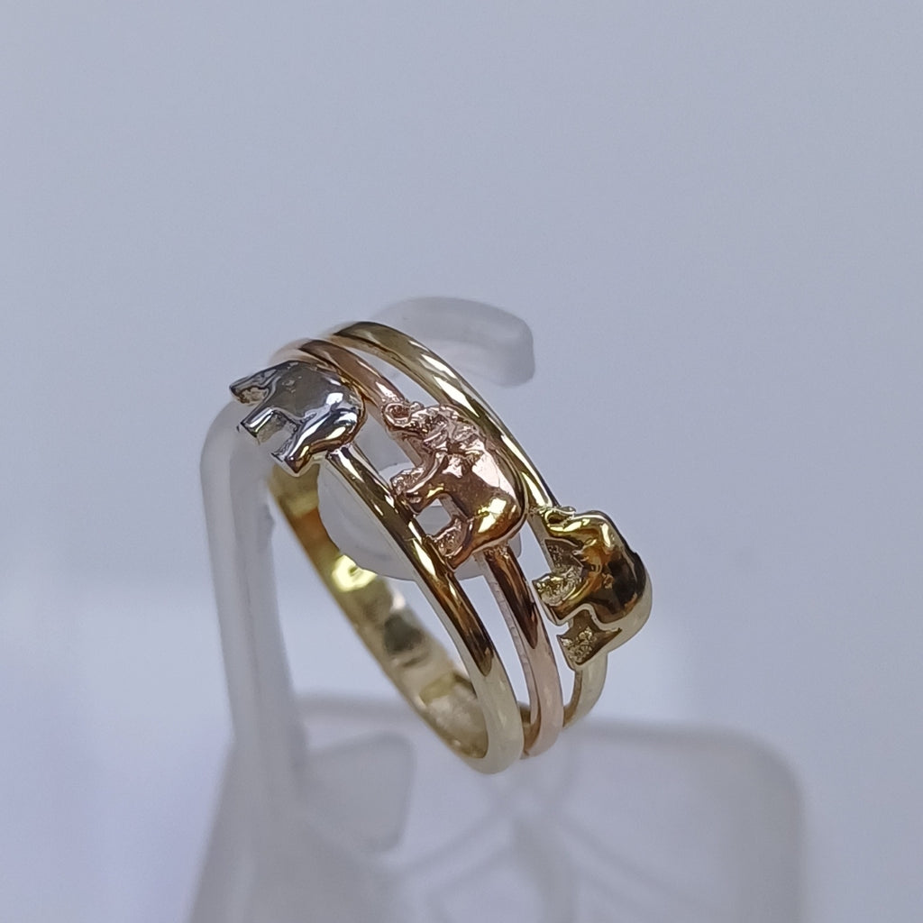 ANILLOS DAMA ORO 14K 2 (NUEVO)