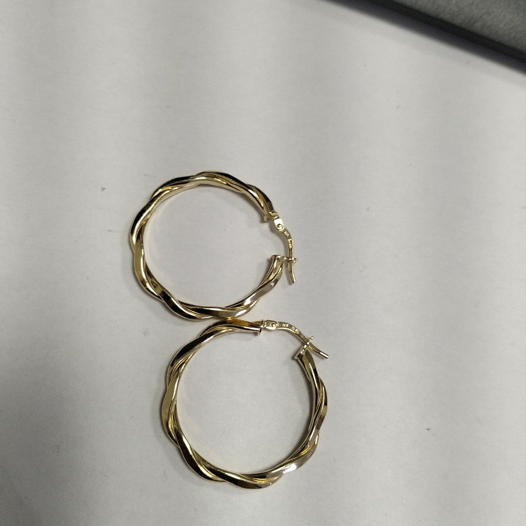 ARRACADAS ORO 14K 2.4 (NUEVO)