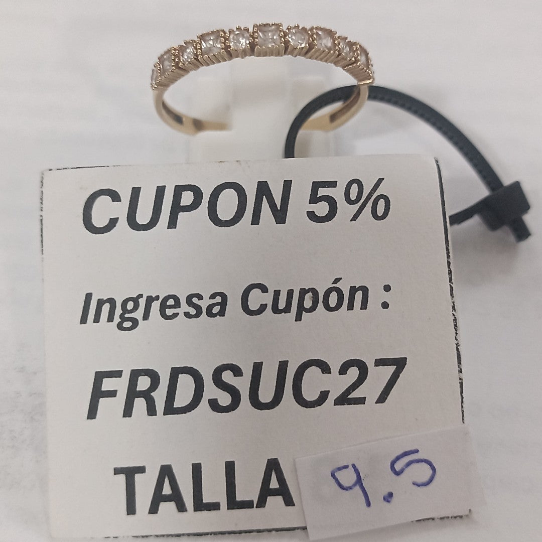 ANILLO ORO 14 K 1,50 GRMS (SEMINUEVO)