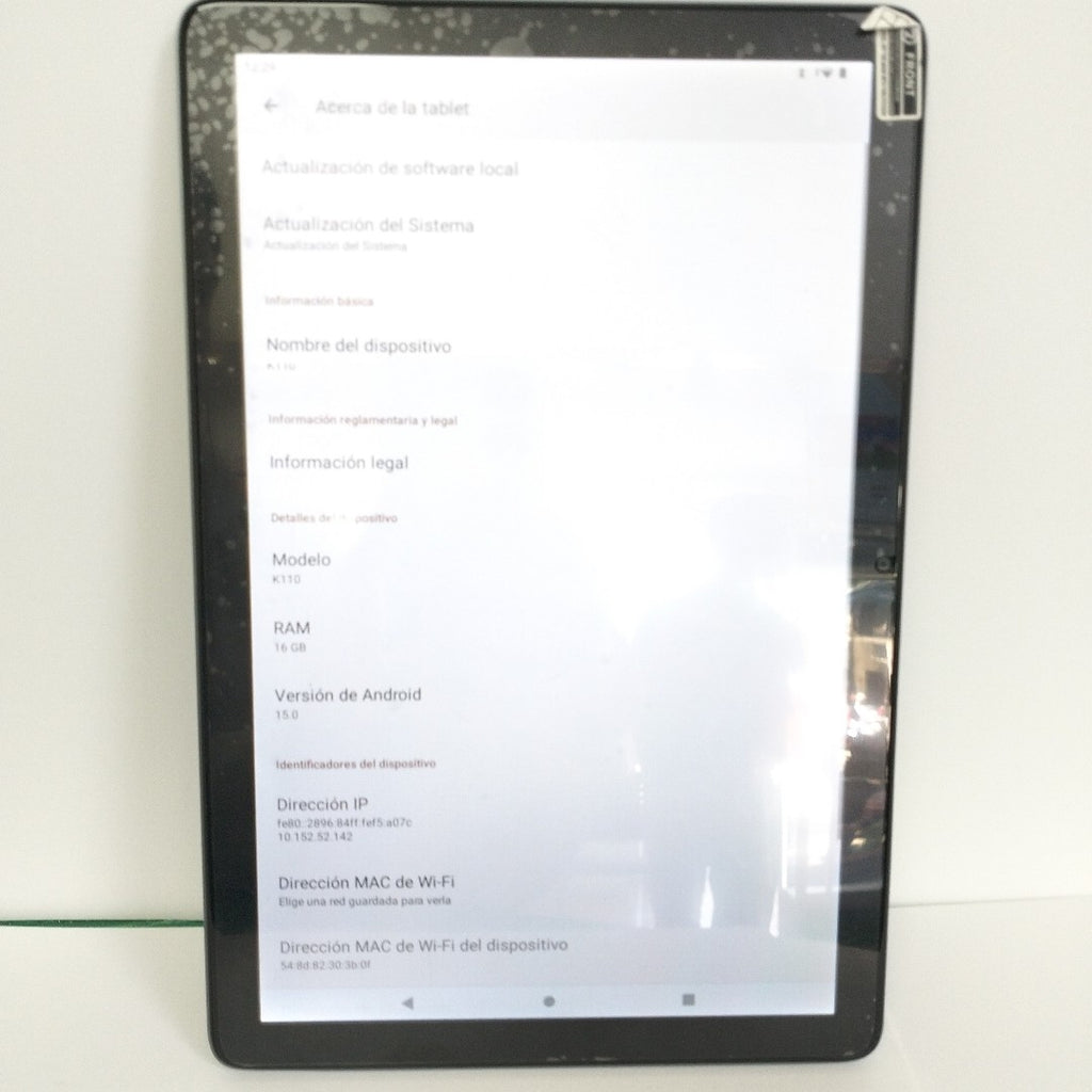 TABLETA OTRAS MARCAS OTROS MODELOS 512 GB 16 GB RAM (SEMINUEVO)
