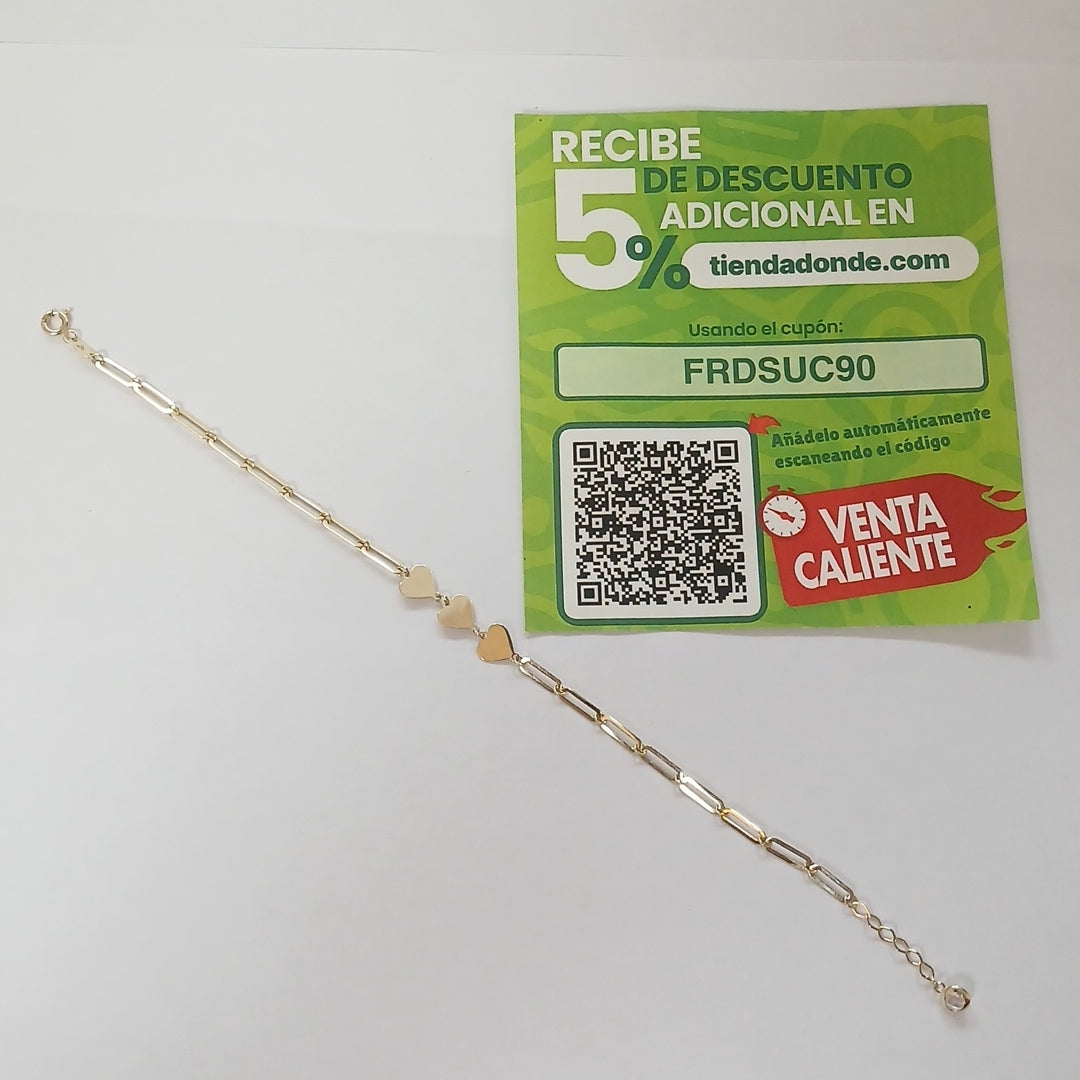 PULSERAS DAMA ORO 14K 1.8 (NUEVO)