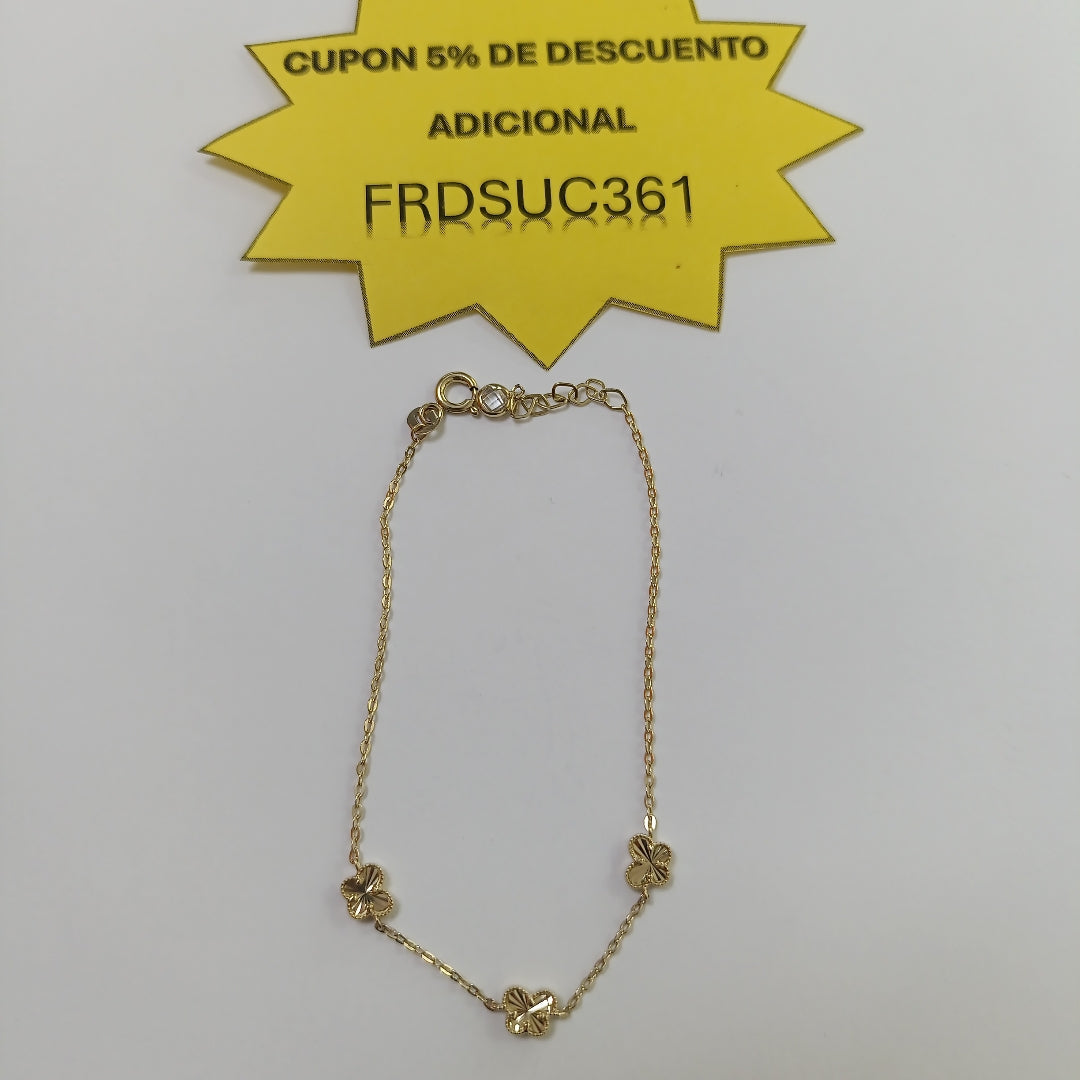 PULSERAS DAMA ORO 14K 1.5 (NUEVO)