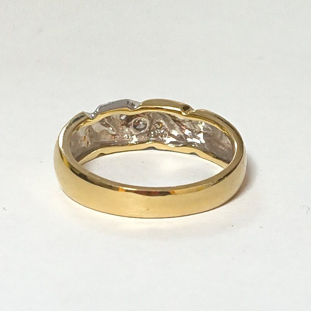 ANILLO ORO 10 K 6,10 GRMS (SEMINUEVO)