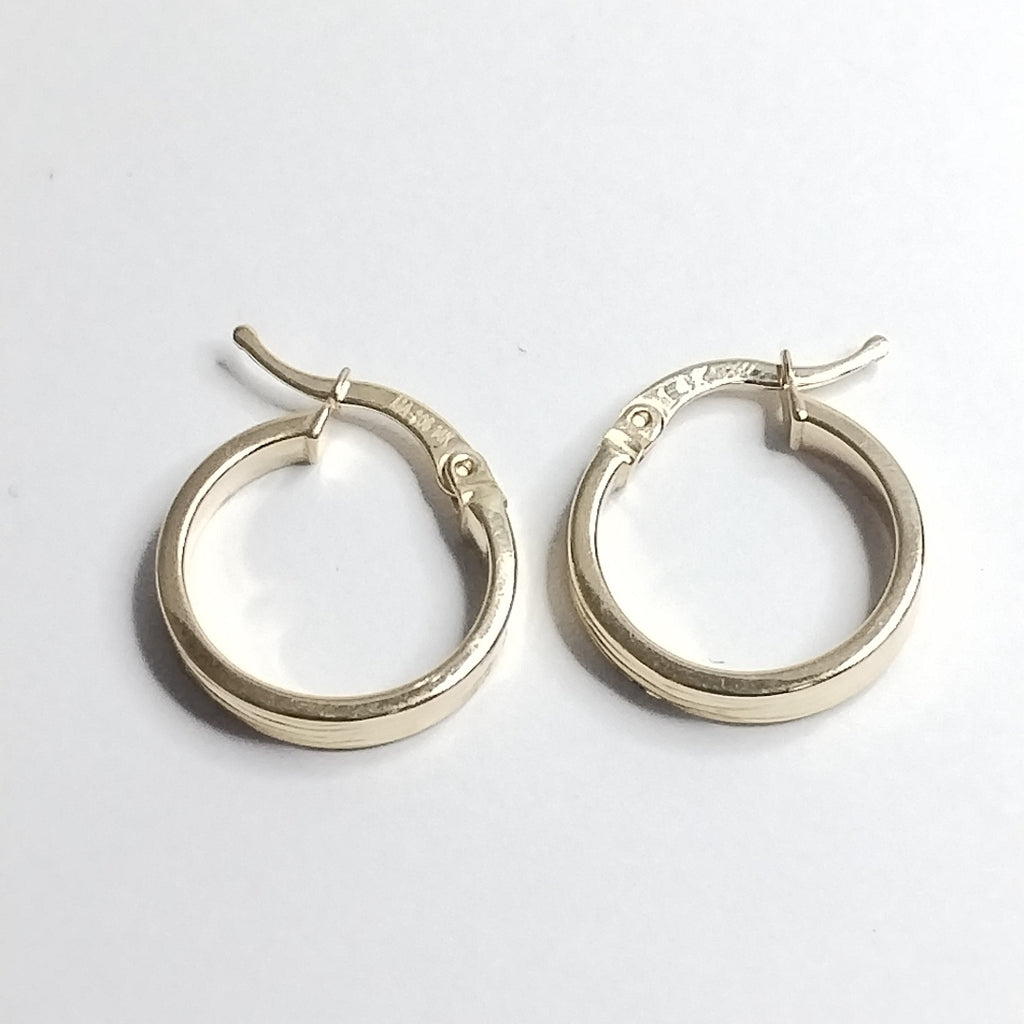 ARRACADAS ORO 14K 1.5 (NUEVO)