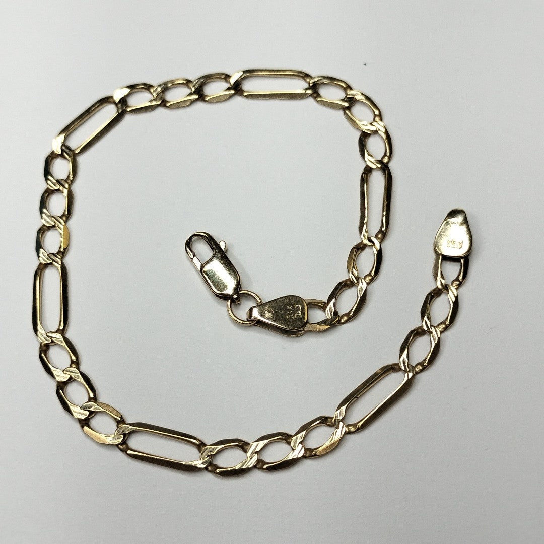 PULSERA ORO 14 K 4.8 GRMS (SEMINUEVO)