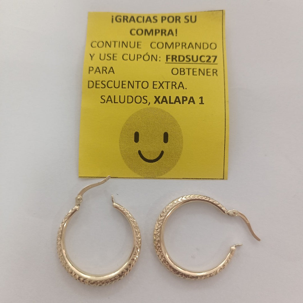 ARRACADAS ORO 14K 2.2 (NUEVO)