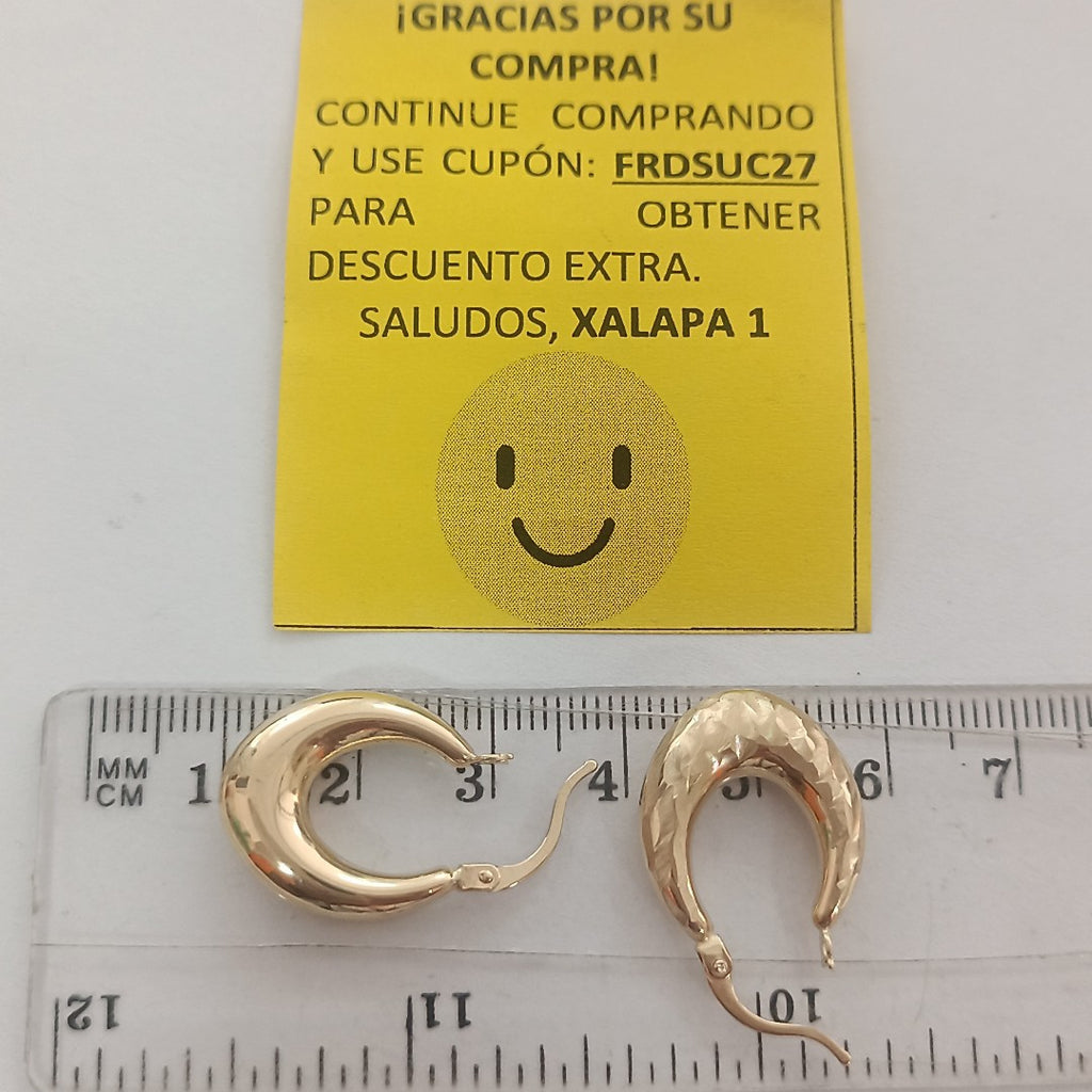 ARRACADAS ORO 14K 2.1 (NUEVO)
