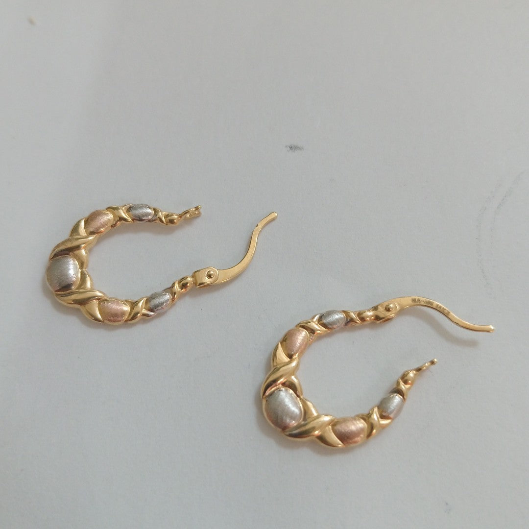 ARRACADAS ORO 14K 1.2 (NUEVO)