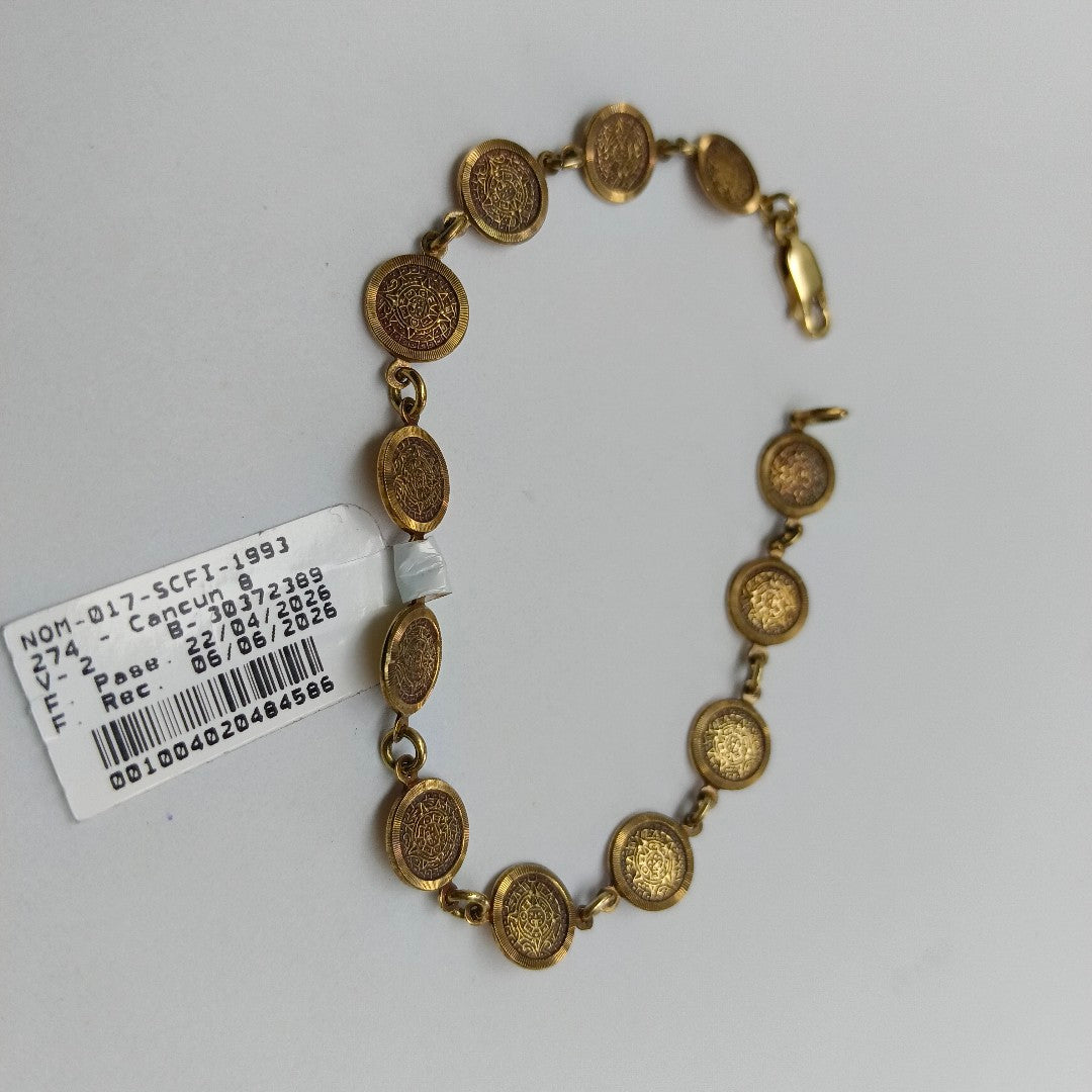 PULSERA ORO 14 K 10.9 GRMS (SEMINUEVO)