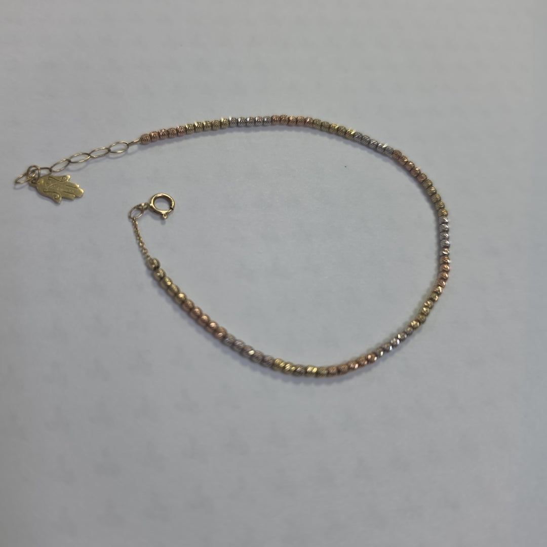 PULSERA ORO, ORO COMBINADO 14 K 2.8 GRMS (SEMINUEVO)