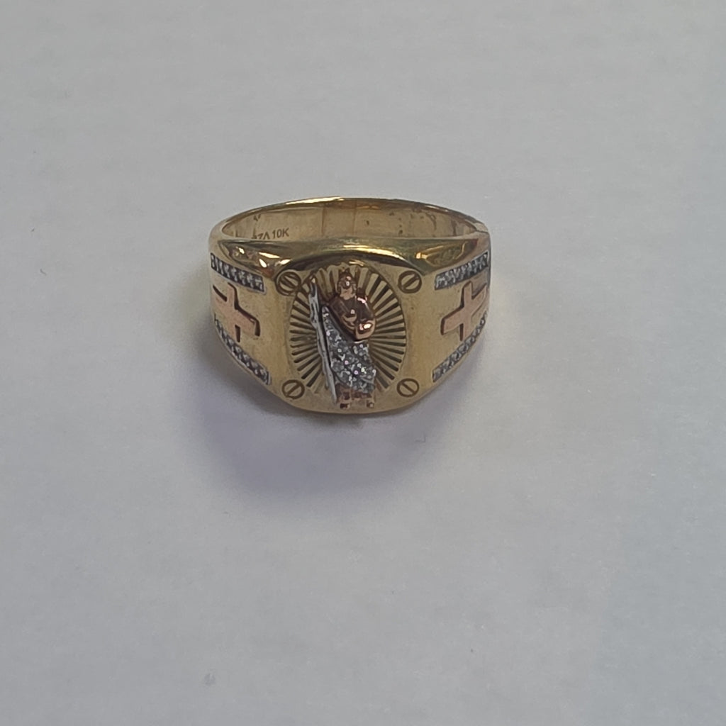 ANILLO ORO 10 K 5.9 GRMS (SEMINUEVO)