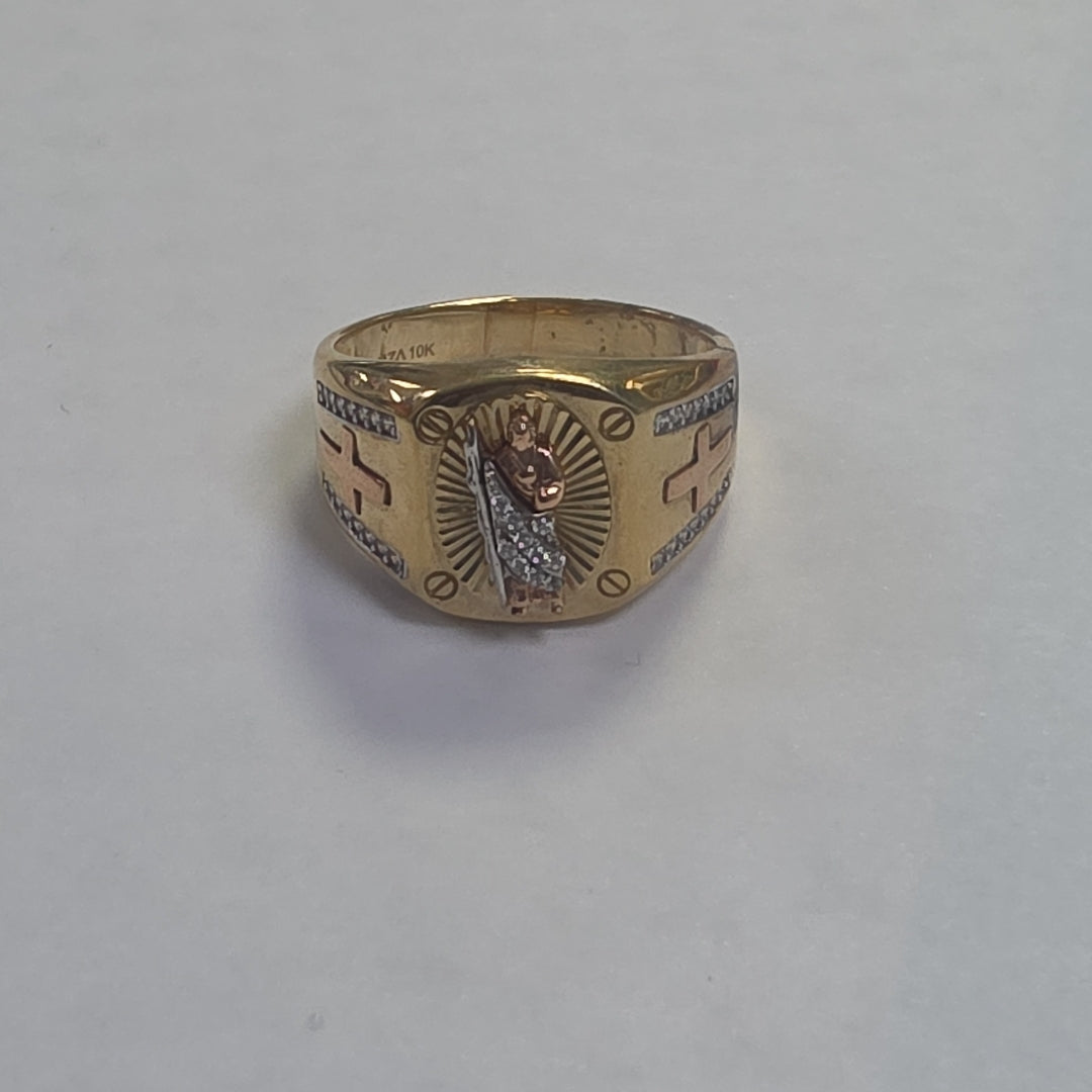 ANILLO ORO 10 K 5.9 GRMS (SEMINUEVO)