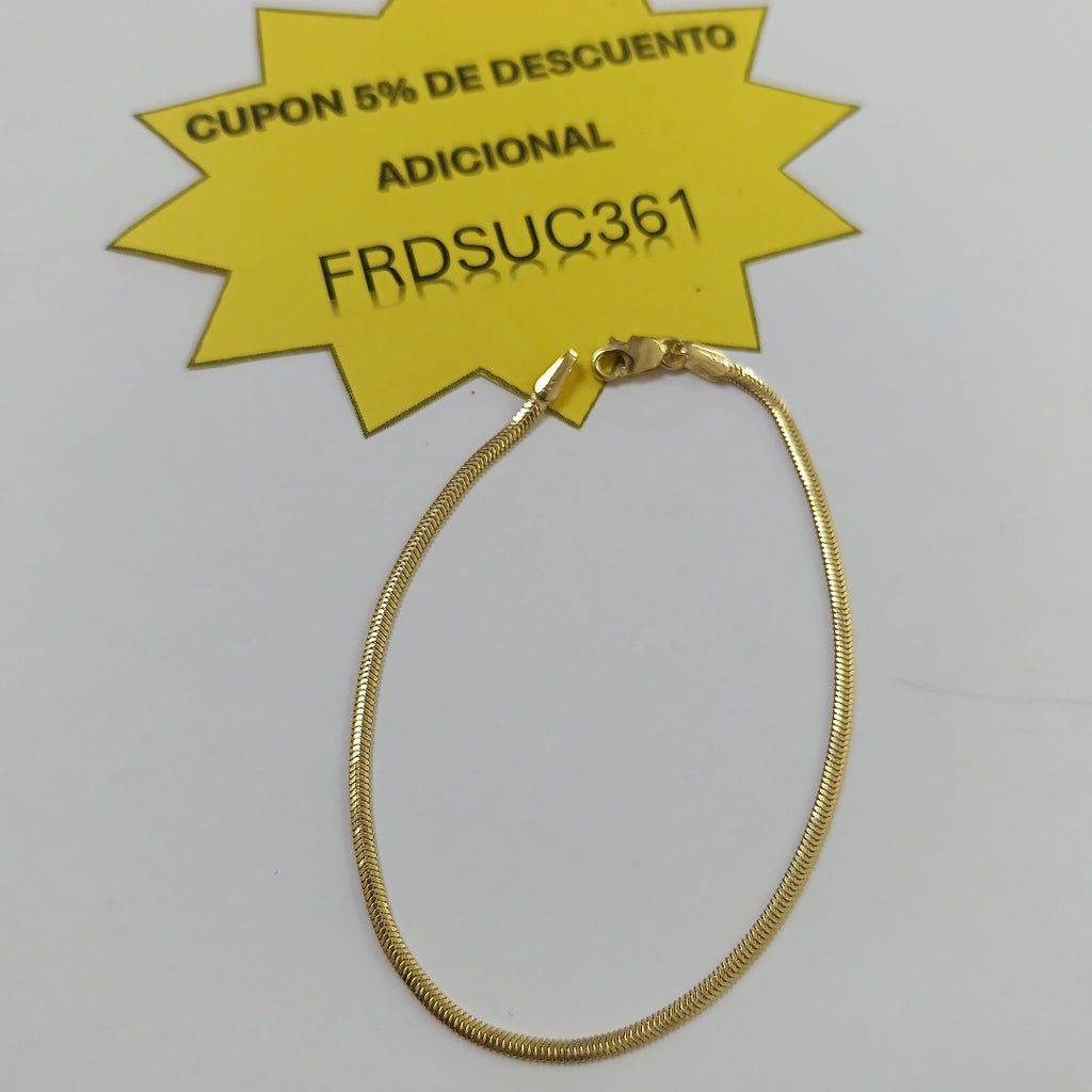 PULSERAS DAMA ORO 14K 1.9 (NUEVO)