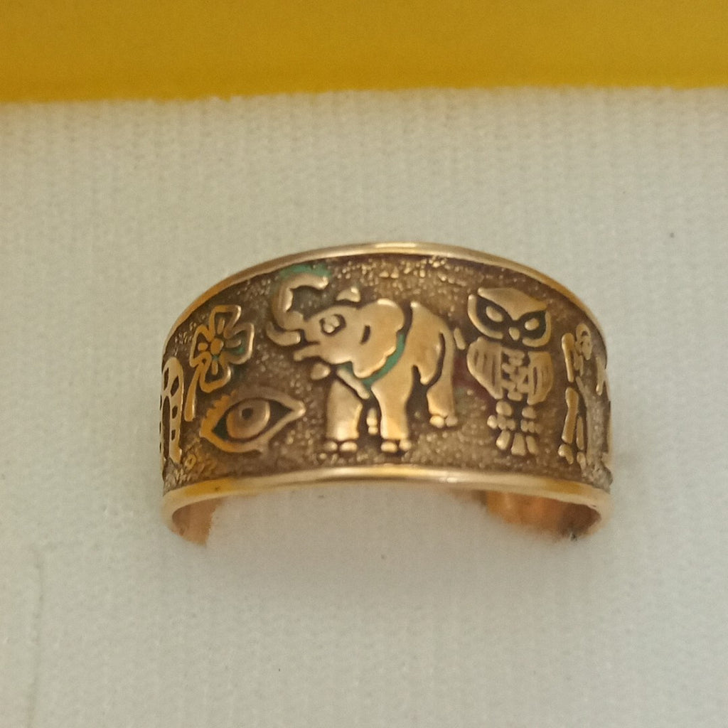 ARGOLLA DE LA SUERTE ORO 14 K 5,10 GRMS (SEMINUEVO)