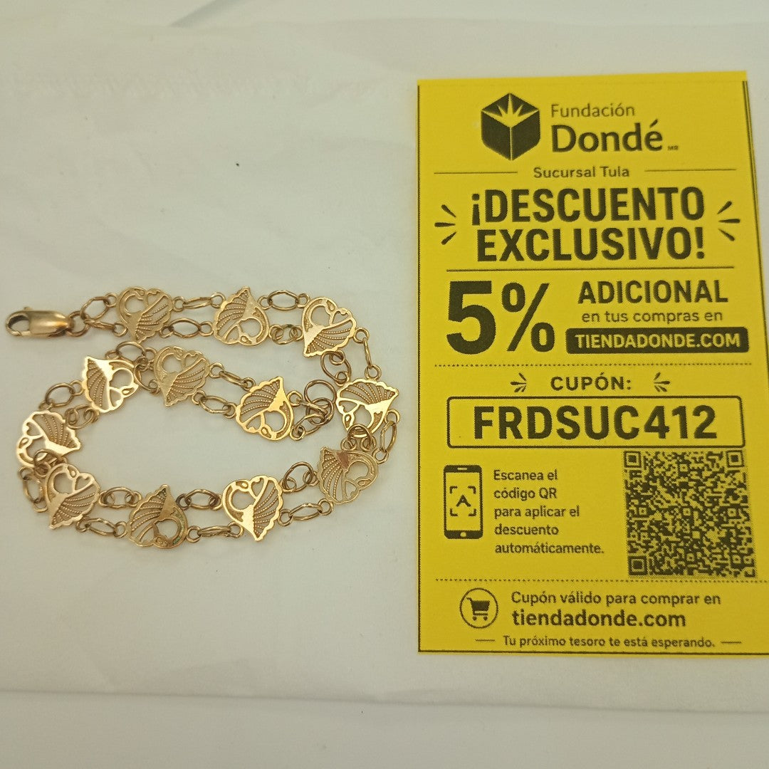 PULSERA ORO 14 K 6,80 GRMS (SEMINUEVO)