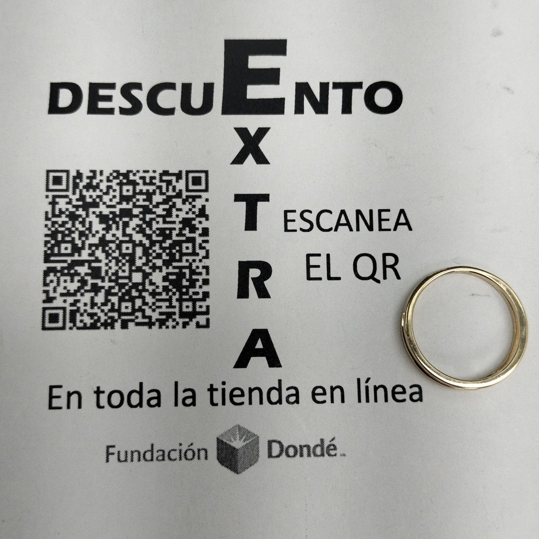 ANILLOS DAMA ORO 14K 1.6 (NUEVO)