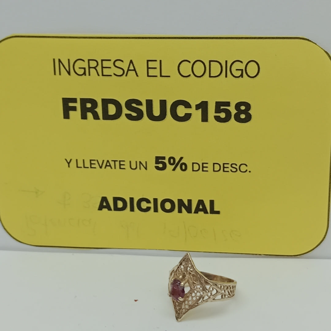 ANILLITO ORO 14 K 2,40 GRMS (SEMINUEVO)