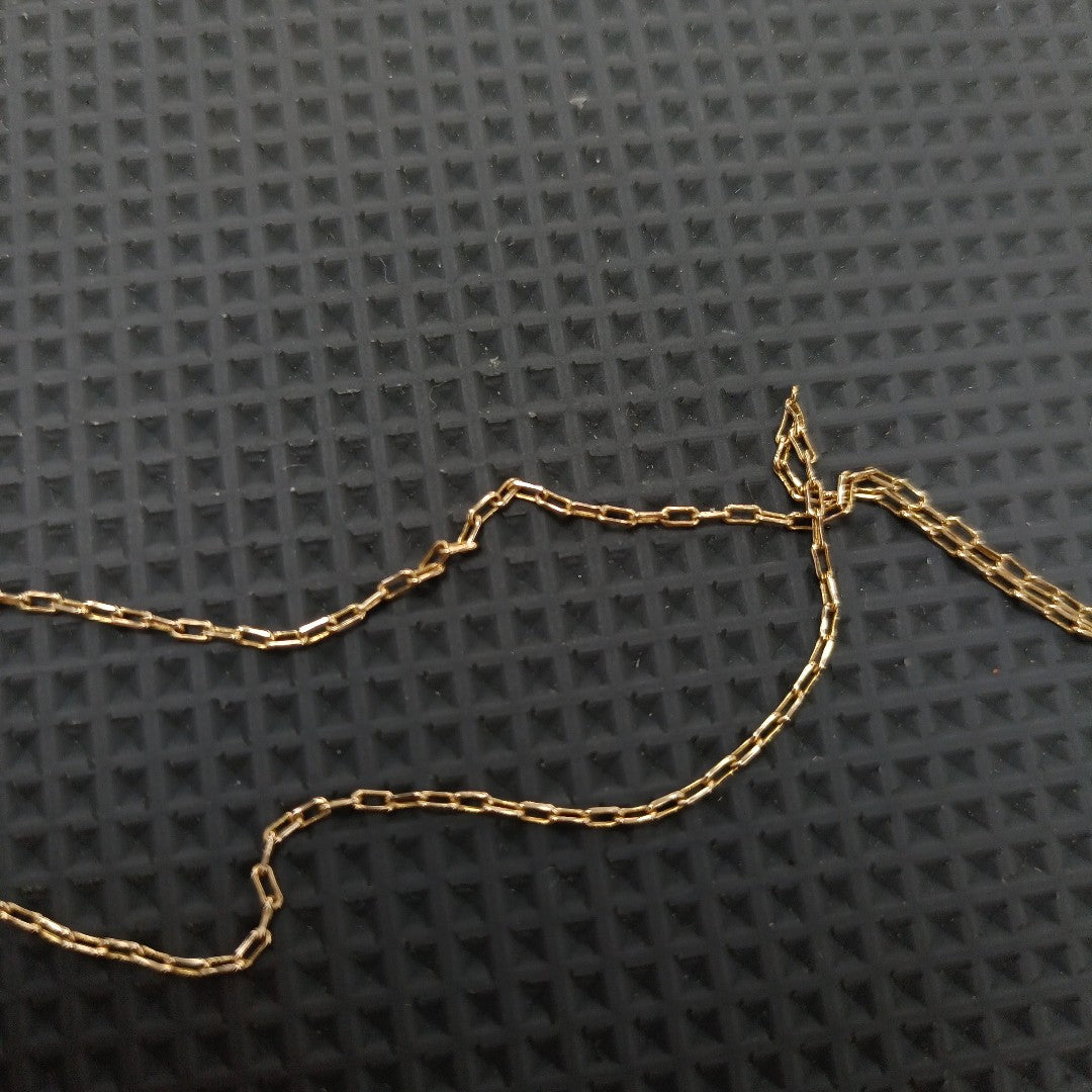 CADENA, DIJE ORO 14 K 3.4 GRMS (SEMINUEVO)