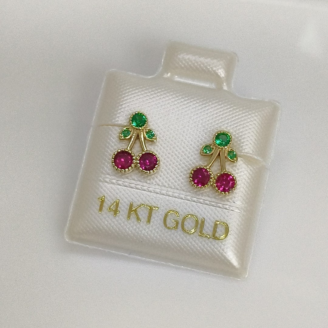 BROQUELES ORO 14K 1.1 (NUEVO)