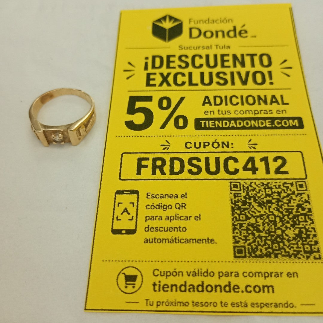 ANILLITO ORO 10 K 2.3 GRMS (SEMINUEVO)
