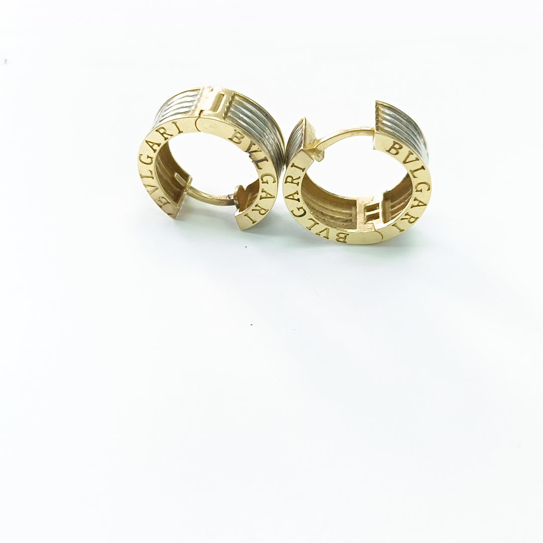 ARRACADAS PAR ORO 14 K 6.5 GRMS (SEMINUEVO)