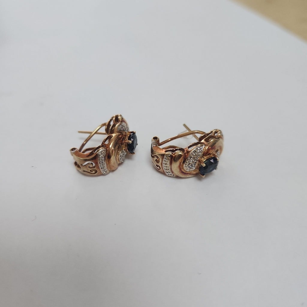 ARETES PAR ORO 14 K 7.8 GRMS (SEMINUEVO)