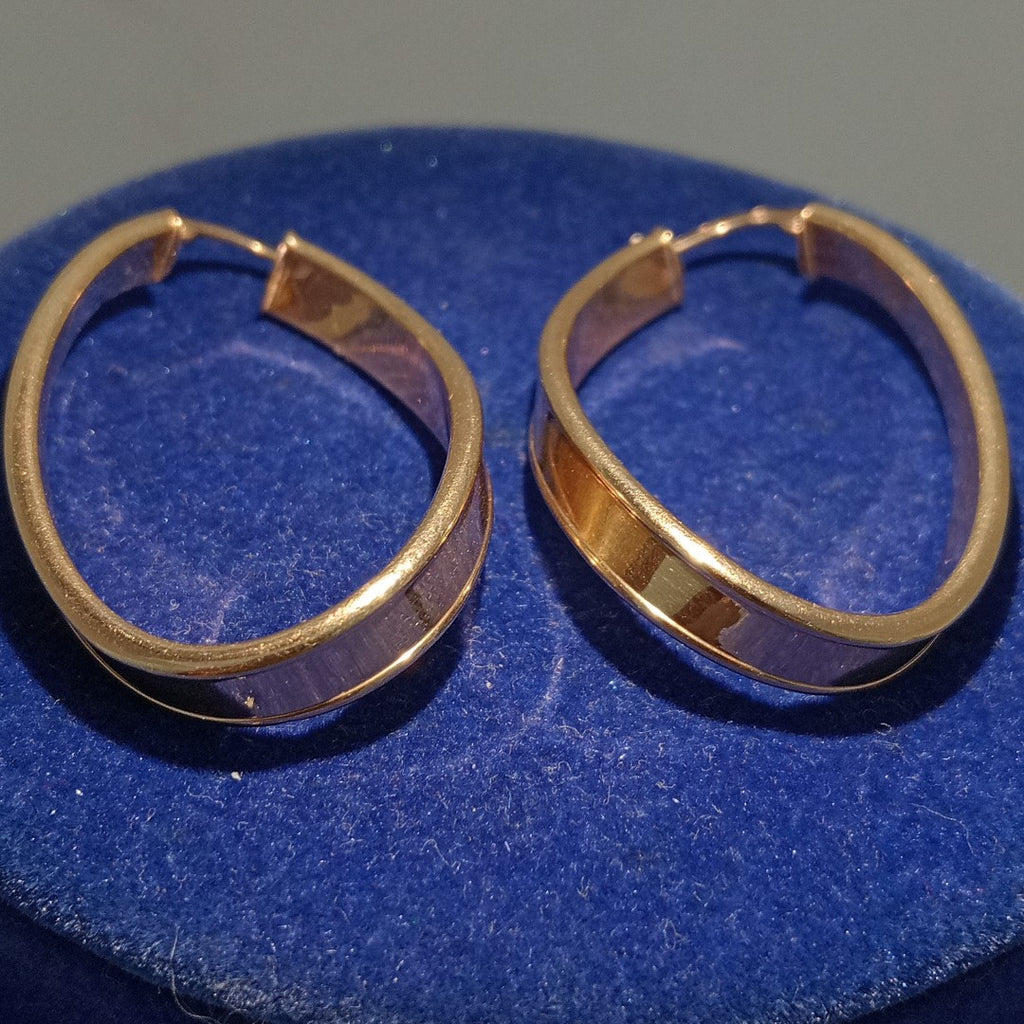 ARRACADAS PAR ORO 14 K 3.7 GRMS (SEMINUEVO)
