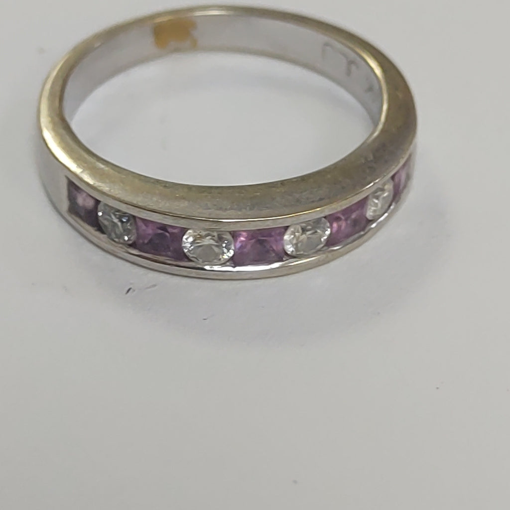 ANILLITO ORO BLANCO 14 K 4 GRMS (SEMINUEVO)