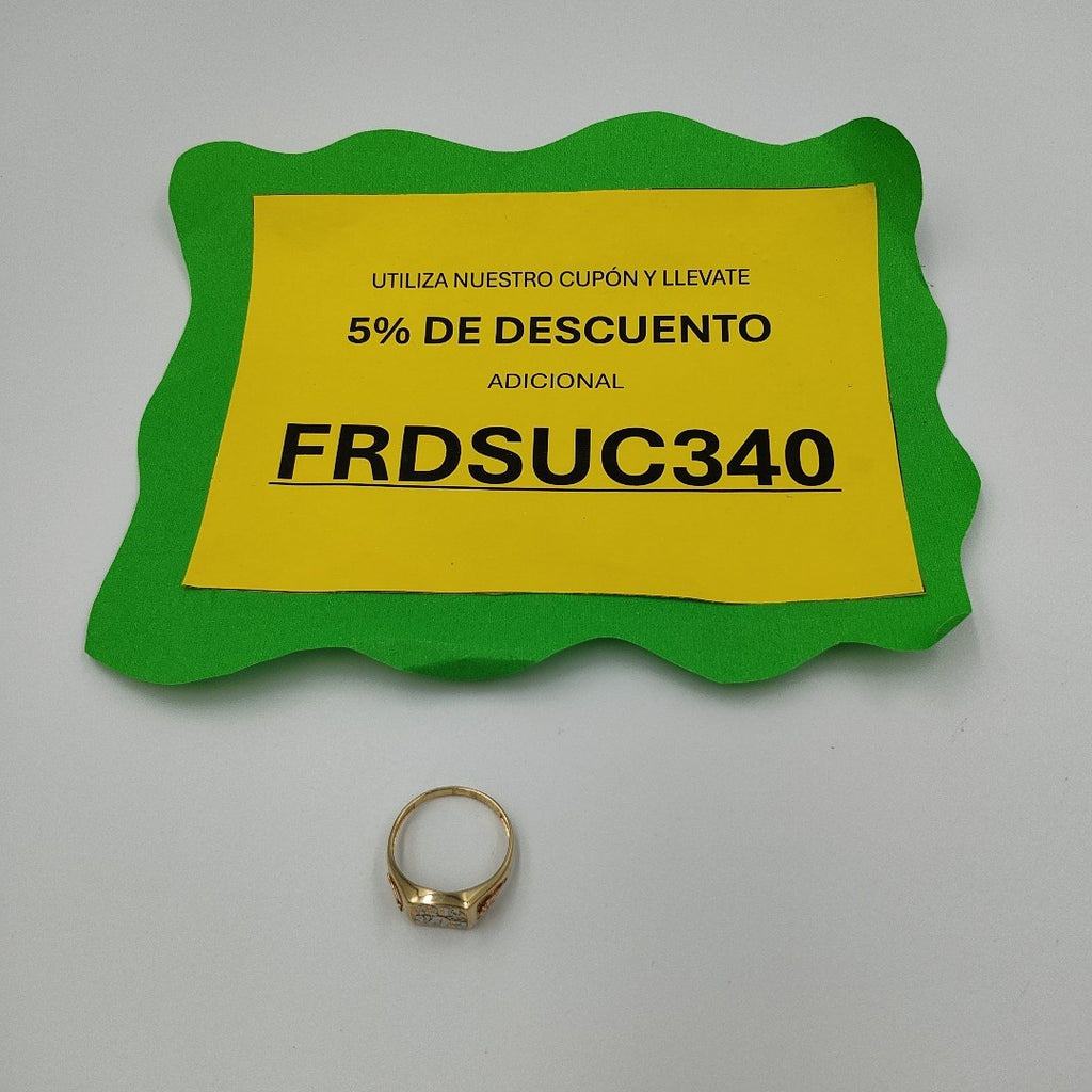 ANILLOS CABALLERO ORO 14K 5.5 (NUEVO)