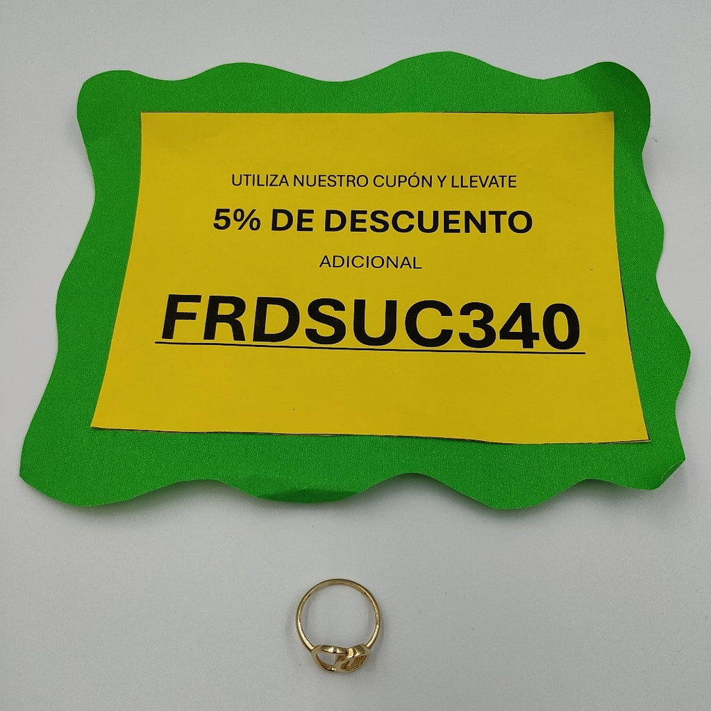 ANILLOS DAMA ORO 14K 2.4 (NUEVO)