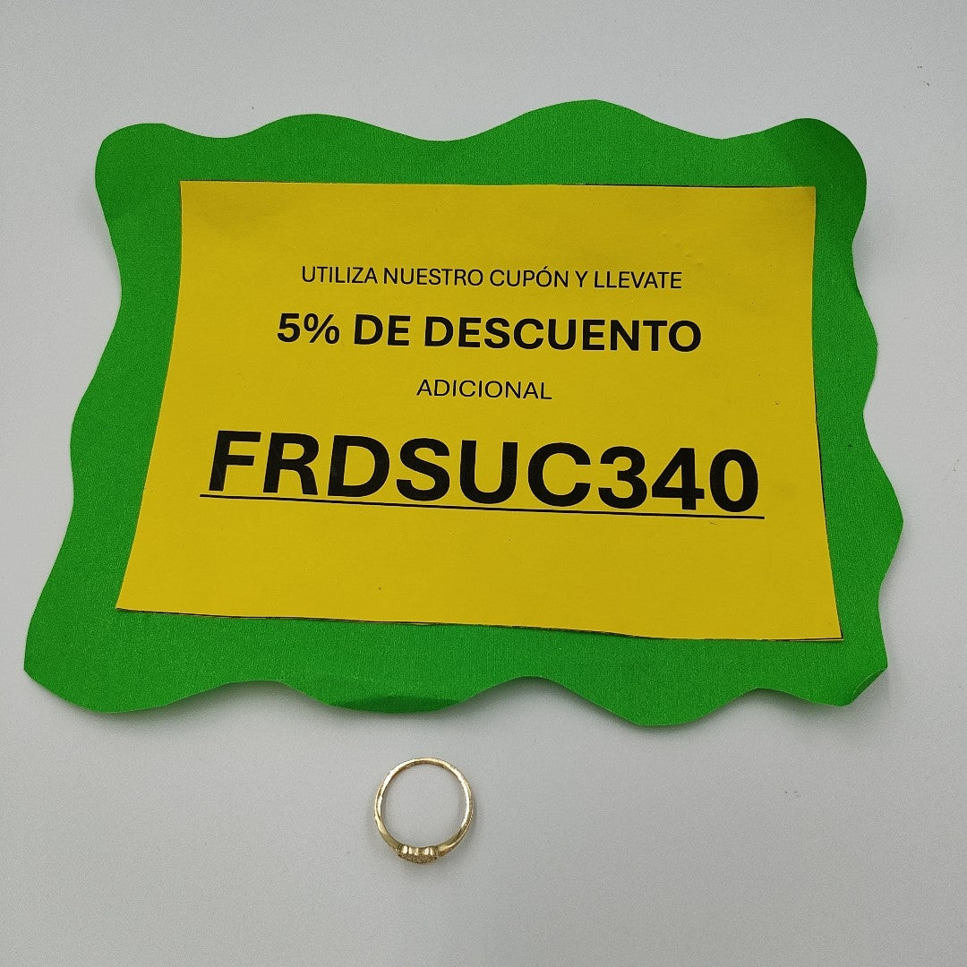 ANILLOS DAMA ORO 14K 1.6 (NUEVO)