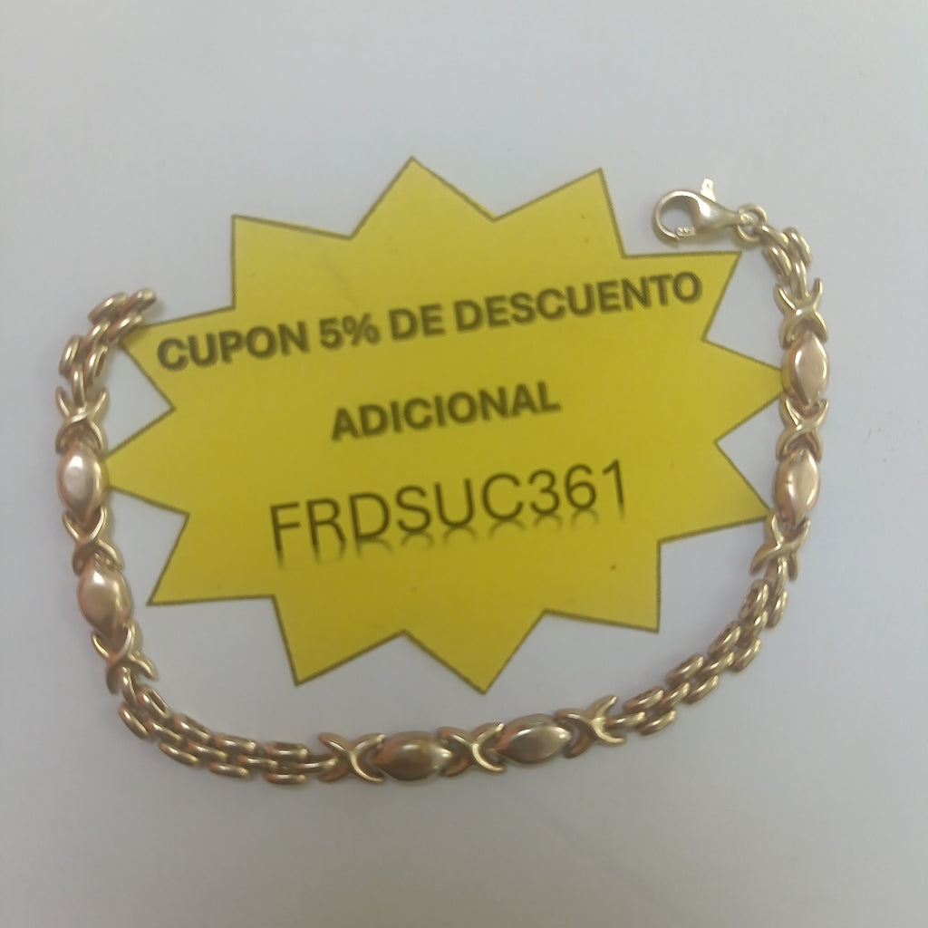 PULSERA ORO 14 K 6.9 GRMS (SEMINUEVO)