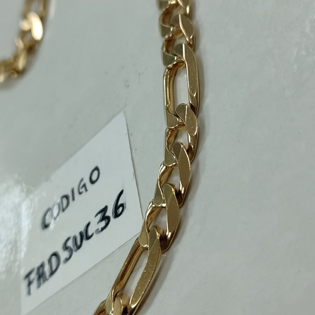 CADENAS CARTIER 3 1 AMARILLA ORO 14K 71.8 (NUEVO)