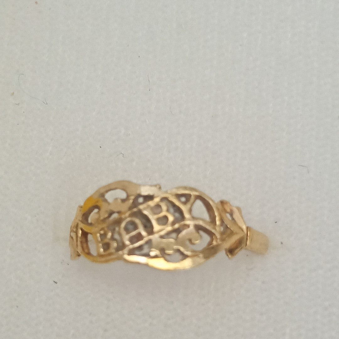 ANILLITO ORO 14 K 0,80 GRMS (SEMINUEVO)