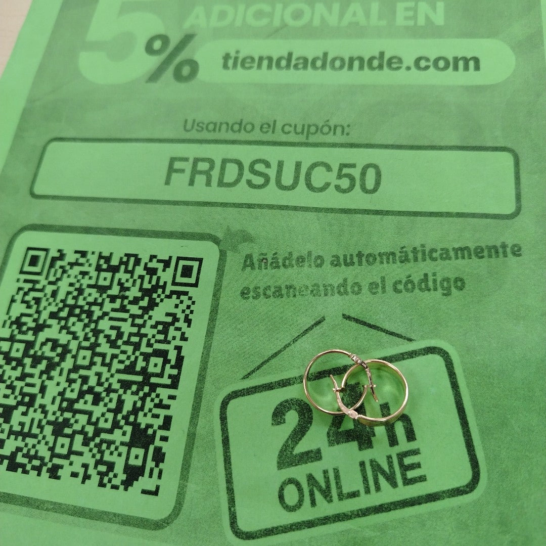 ARRACADAS ORO 14K 1.8 (NUEVO)